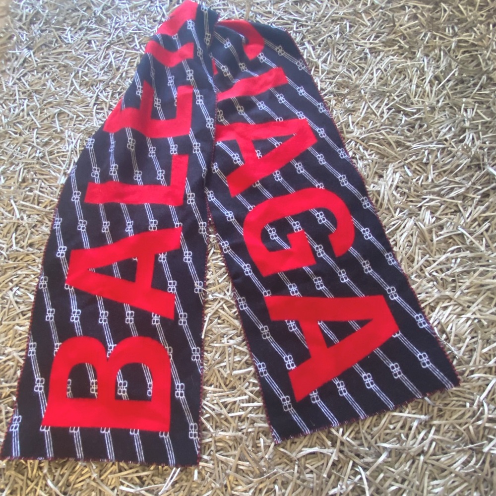 Balenciaga Unisex Wool Scarf